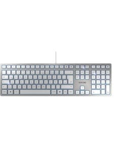 CHERRY KC 6000 SLIM USB-Tastatur DE silber
