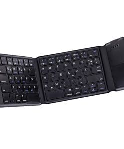 InLine® Faltbare Bluetooth Tastatur mit Touchpad, schwarz