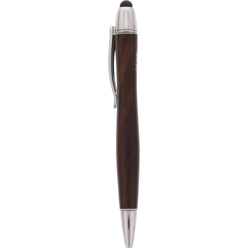 woodpen, Stylus-Stift für Touchscreens + Kugelschreiber, Walnuss/Metall, walnuss woodpen, Stylus-Stift für Touchscreens + Kugelschreiber, Walnuss/Metall, walnuss