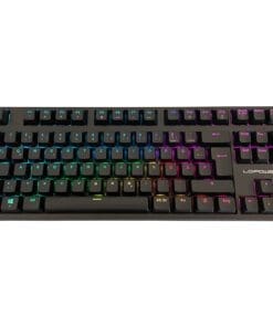 LC-Power LC-KEY-MECH-2-RGB-C-W Mechanische Gaming Tastatur DE, Funk + BT + USB, schwarz