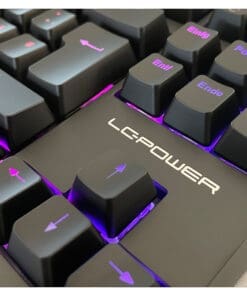 LC-Power LC-KEY-MECH-2-RGB-C-W Mechanische Gaming Tastatur DE, Funk + BT + USB, schwarz LC-Power LC-KEY-MECH-2-RGB-C-W Mechanische Gaming Tastatur DE, Funk + BT + USB, schwarz – Bild 3