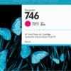 HP 746 Magenta DesignJet Tintenpatrone, 300 ml Ideal für Druckdienstleister, Hersteller/Benutzer von GIS-Karten und Einzelhändler – zur Ausgabe hochwertiger Technik- und Grafikdrucke, die wasserbeständig sind und nicht verblassen.HP Vivid Fototinten in chromatischen Farben sorgen gemeinsam mit hochauflösenden HP Druckköpfen für kontrastreiche Ergebnisse. Die wasser- und lichtbeständigen Drucke halten bei Aufbewahrung im Dunkeln länger als 200 Jahre. Mehr Qualität mit weniger Tinten – das senkt Ihre Druckkosten.