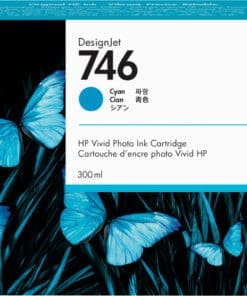 HP 746 Zyan DesignJet Tintenpatrone, 300 ml