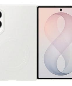 Samsung Silicone Magnet Case für Galaxy Fold8, white