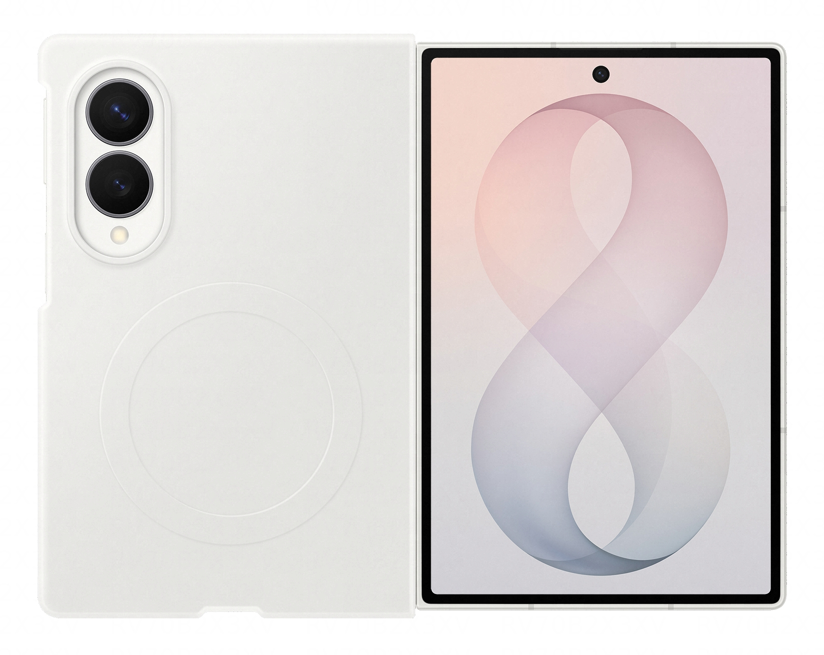 Samsung Silicone Magnet Case für Galaxy Fold8, white Samsung Silicone Magnet Case für Galaxy Fold8, white