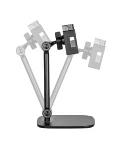 InLine® Tablet Tischhalterung mit Standfuß, bis 12,9", schwarz InLine® Tablet Tischhalterung mit Standfuß, bis 12,9", schwarz – Bild 5