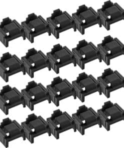 InLine® RJ45 Portblocker, 20 Blocker Nachfüllpack, schwarz
