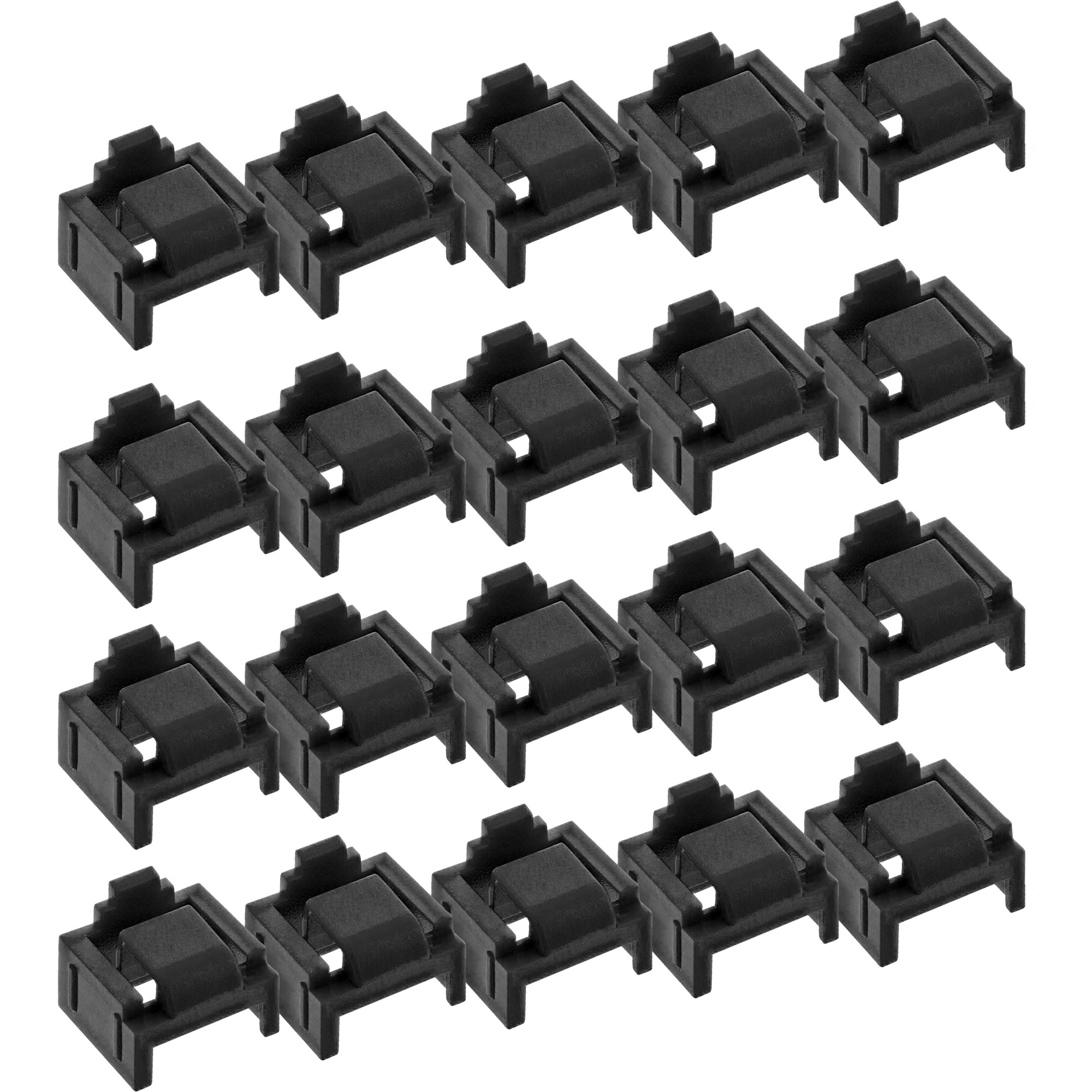 InLine® RJ45 Portblocker, 20 Blocker Nachfüllpack, schwarz InLine® RJ45 Portblocker, 20 Blocker Nachfüllpack, schwarz