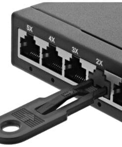 Alternative view of InLine® RJ45 Portblocker, 20 Blocker Nachfüllpack, schwarz