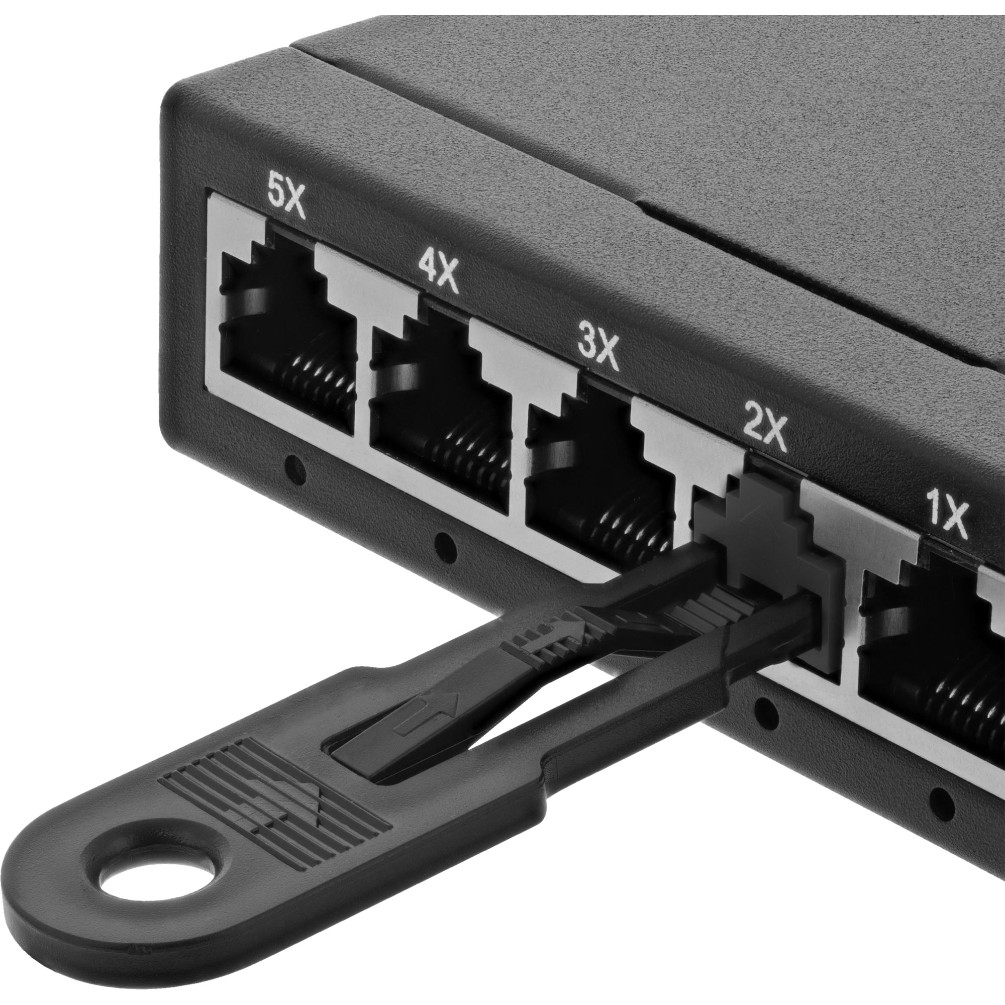 InLine® RJ45 Portblocker, 20 Blocker Nachfüllpack, schwarz InLine® RJ45 Portblocker, 20 Blocker Nachfüllpack, schwarz – Bild 2