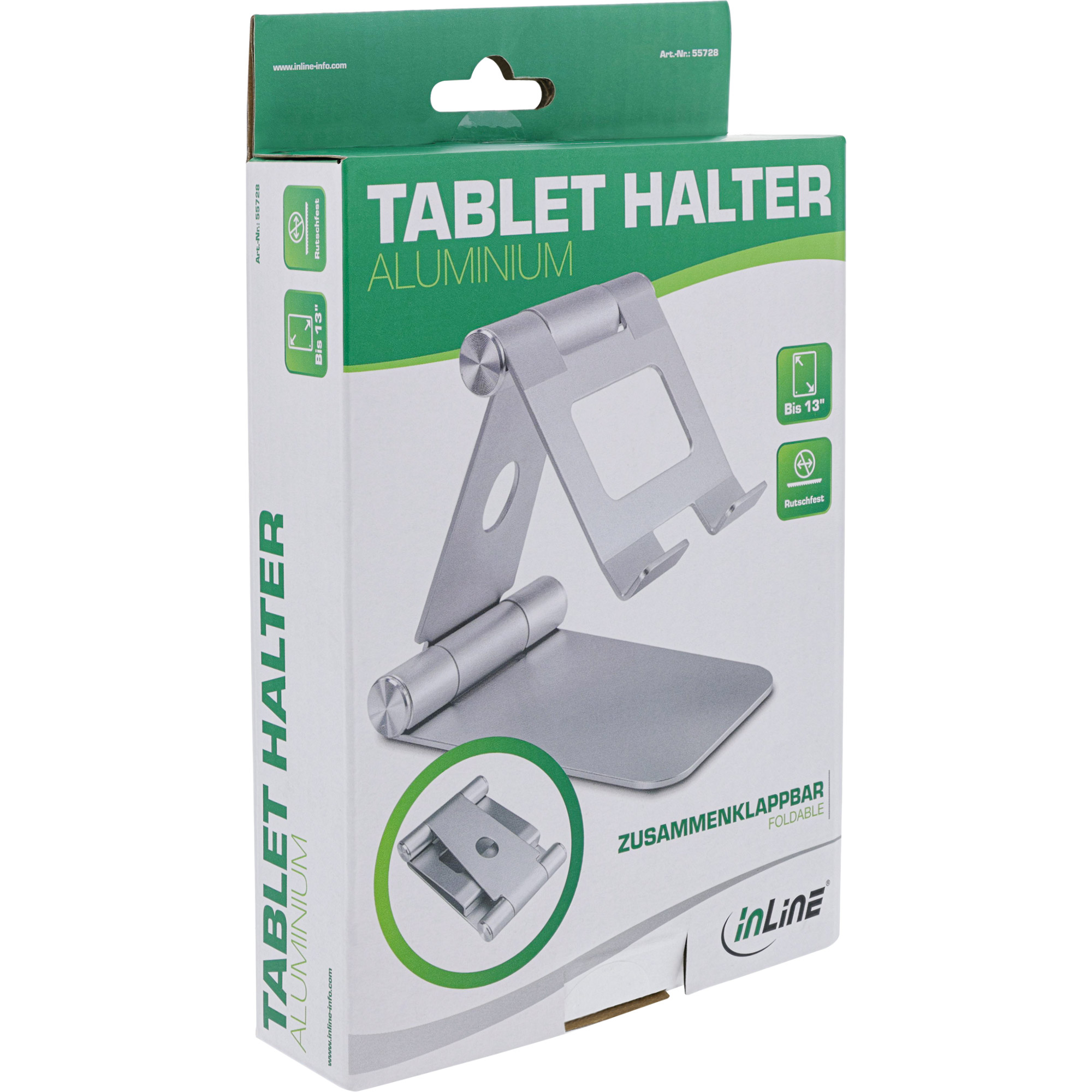 InLine® Aluminium Tablet Halter universell bis 13" InLine® Aluminium Tablet Halter universell bis 13" – Bild 9