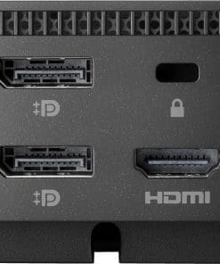 HP USB-C Dockingstation G5 100W Seien Sie mit nur einem Kabel schnell einsatzbereit und verbinden Sie Ihr USB-C-fähiges Notebook mit Ihren Displays, Geräten und kabelgebundenen Netzwerken mit der vielseitigen, eleganten und platzsparenden HP USB-C-Dockingstation G5.