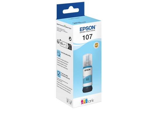 Epson Tintenflasche 107 Cyan (70ml) Epson Tintenflasche 107 Cyan (70ml) – Bild 3