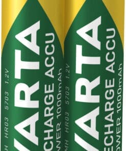 VARTA Rechargeable Akku AAA Micro 2er 1000mAh (Entladeschutz)