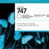 HP 747 Glanz Enhancer DesignJet Tintenpatrone, 300 ml Ideal für Druckdienstleister, Hersteller/Benutzer von GIS-Karten und Einzelhändler – zur Ausgabe hochwertiger Technik- und Grafikdrucke, die wasserbeständig sind und nicht verblassen.HP Vivid Fototinten in chromatischen Farben sorgen gemeinsam mit hochauflösenden HP Druckköpfen für kontrastreiche Ergebnisse. Die wasser- und lichtbeständigen Drucke halten bei Aufbewahrung im Dunkeln länger als 200 Jahre. Mehr Qualität mit weniger Tinten – das senkt Ihre Druckkosten.