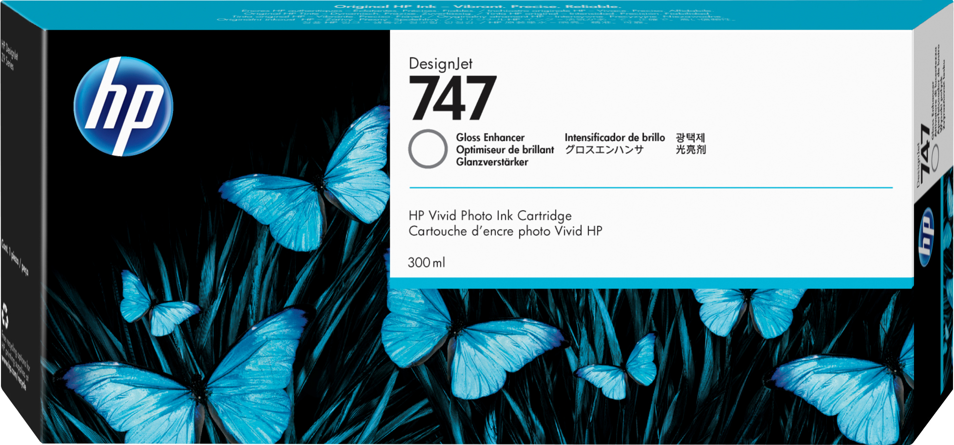 HP 747 Glanz Enhancer DesignJet Tintenpatrone, 300 ml HP 747 Glanz Enhancer DesignJet Tintenpatrone, 300 ml