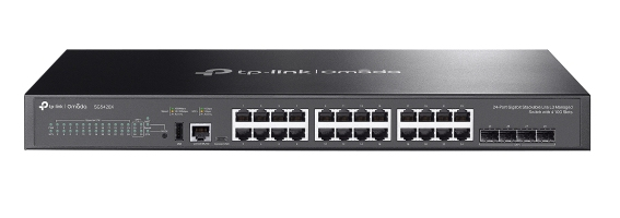 Omada SG5428X(UN) 24-Port stack Lite L3 mgd Switch 4 10G Slots Omada SG5428X(UN) 24-Port stack Lite L3 mgd Switch 4 10G Slots