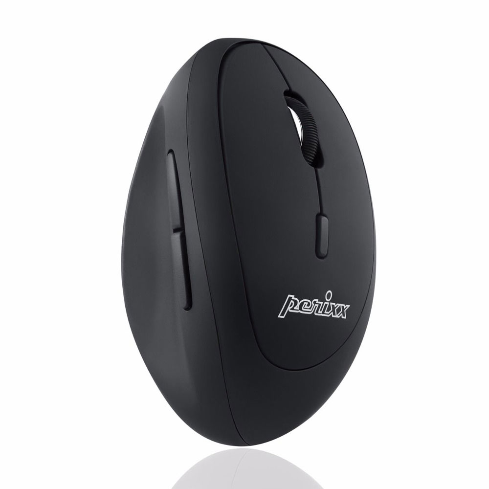Perixx PERIMICE-719, Kleine ergonomische Maus, schnurlos, schwarz, schwarz Perixx PERIMICE-719, Kleine ergonomische Maus, schnurlos, schwarz, schwarz
