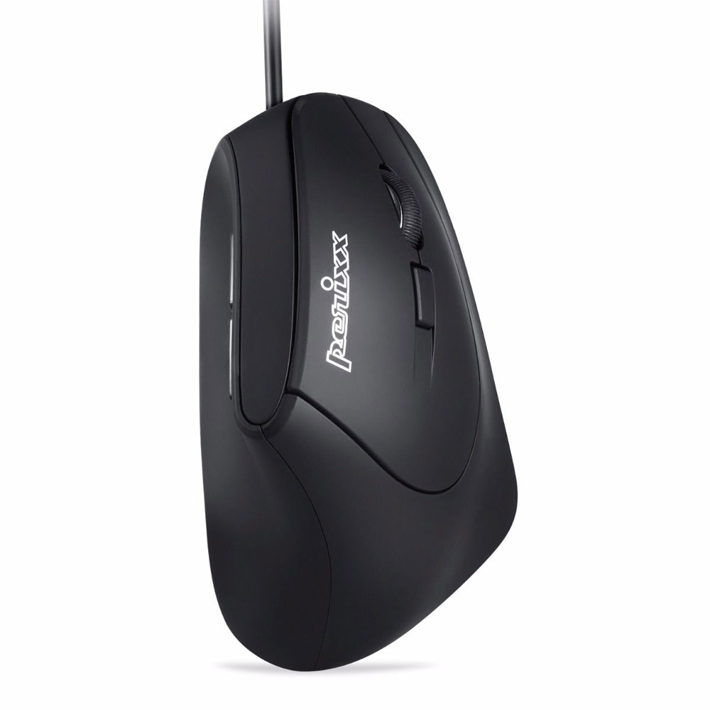 Perixx PERIMICE-515 II, Ergonomische Maus, USB-Kabel, schwarz, schwarz Perixx PERIMICE-515 II, Ergonomische Maus, USB-Kabel, schwarz, schwarz