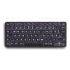 Perixx PERIBOARD-732B DE, Mini-Tastatur Wireless, mit Hintergrundbeleuchtung, schwarz