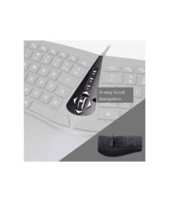 Perixx PERIDUO-505B, DE, Tastatur- und Maus Set, USB-Kabel, ergonomisch, schwarz Perixx PERIDUO-505B, DE, Tastatur- und Maus Set, USB-Kabel, ergonomisch, schwarz – Bild 3
