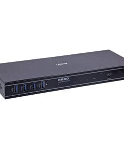 InLine® KVM Switch, 4-fach, HDMI, 8K@60Hz, USB 3.2, mit IR & RS-232
