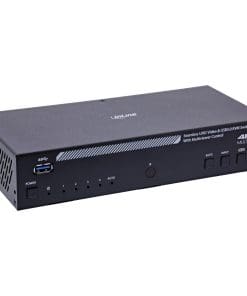 InLine® KVM Switch, 4-fach, HDMI, 4K60Hz, Multiviewer, USB Hub, schwarz