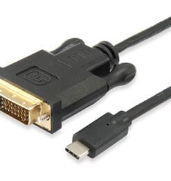 equip USB Typ C auf DVI-D-Dual-Link Kable St. auf Stecker, 1.8