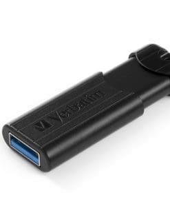 Verbatim PinStripe 3.0 - USB 3.0-Stick 64 GB  - Schwarz