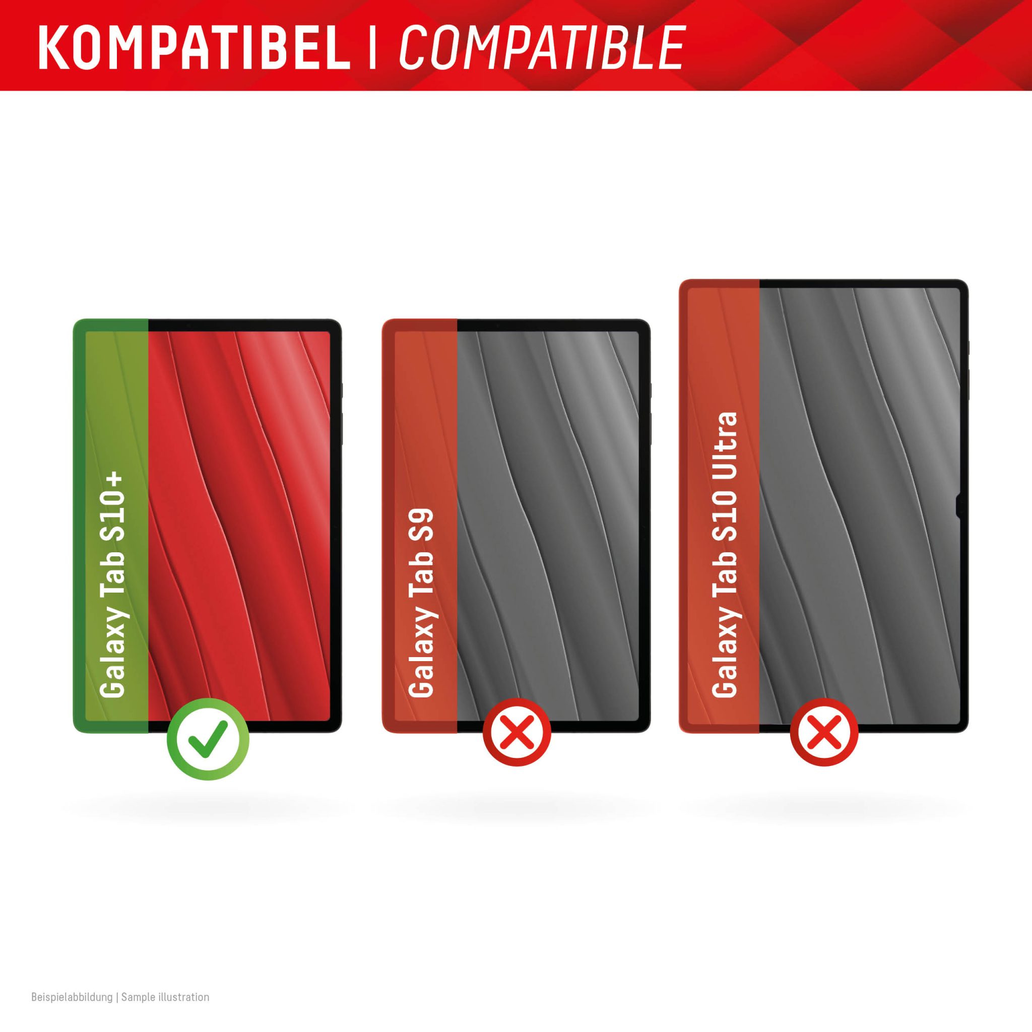 DISPLEX Panzerglas Samsung Galaxy Tab S10+ DISPLEX Panzerglas Samsung Galaxy Tab S10+ – Bild 5