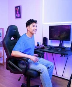 Trust Gaming GXT 38 2.1 Gaming Lautsprechersystem mit Subwoofer, schwarz/rot Trust Gaming GXT 38 2.1 Gaming Lautsprechersystem mit Subwoofer, schwarz/rot – Bild 5