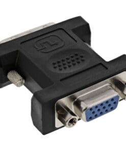 Alternative view of InLine® DVI-A Adapter, Analog 12+5 Stecker auf 15pol HD Buchse (VGA), schwarz