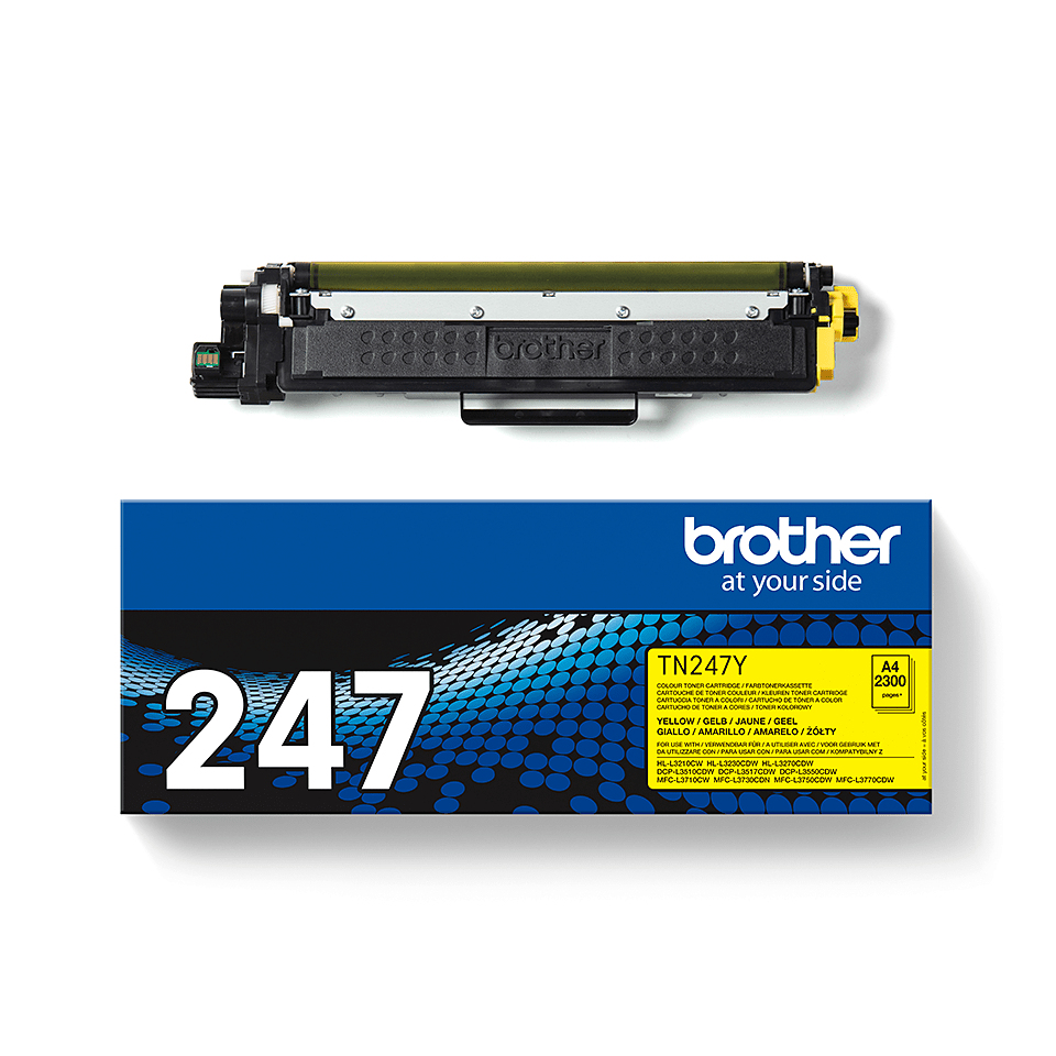 Brother Toner TN-247Y Gelb (ca. 2300 Seiten) Brother Toner TN-247Y Gelb (ca. 2300 Seiten) – Bild 2