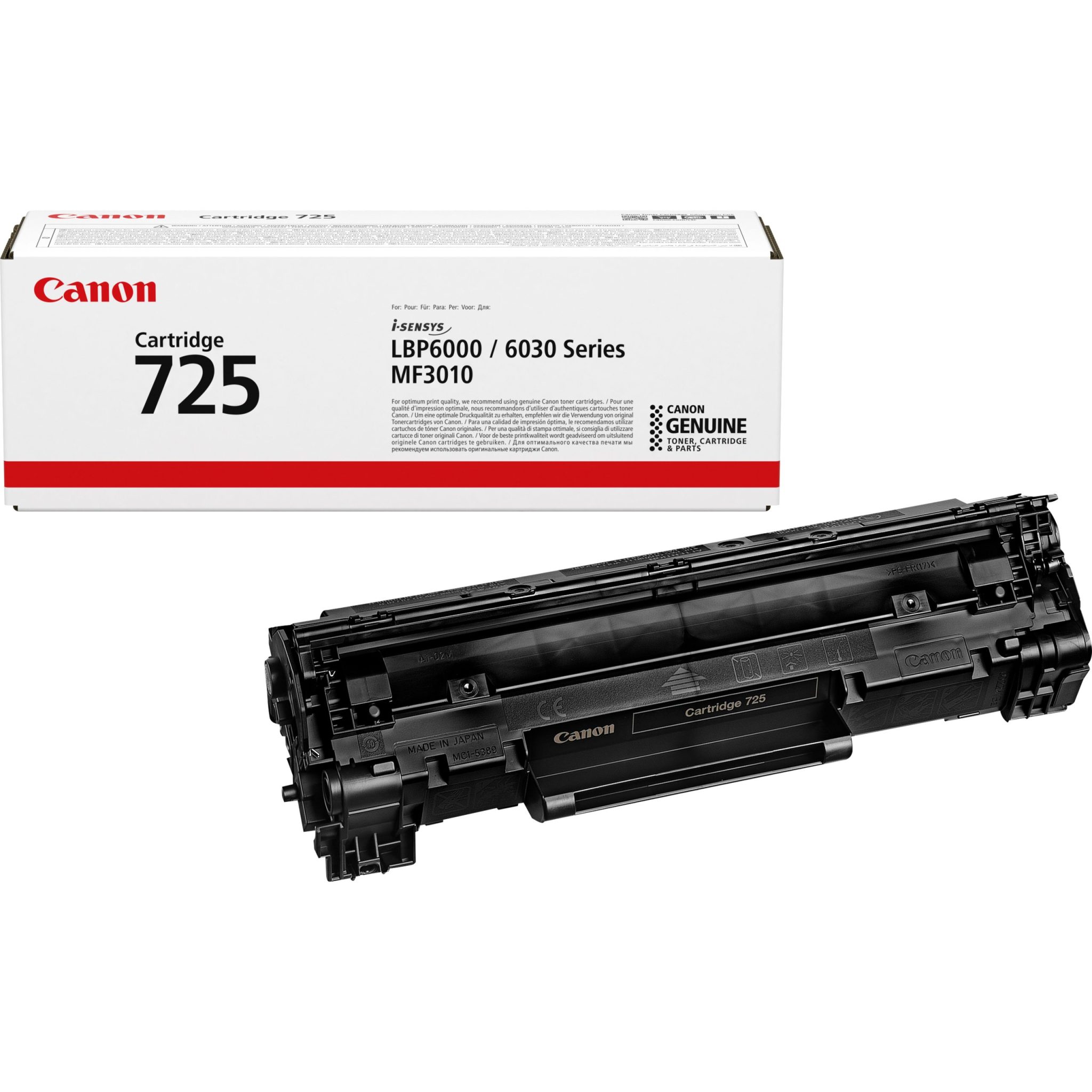 Canon Toner CRG 725 schwarz (ca. 1600 Seiten) Canon Toner CRG 725 schwarz (ca. 1600 Seiten)