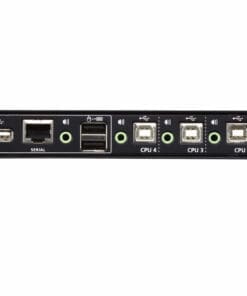 Alternative view of ATEN CS724KM 4-Port USB Boundless KM Switch, inkl. Kabel