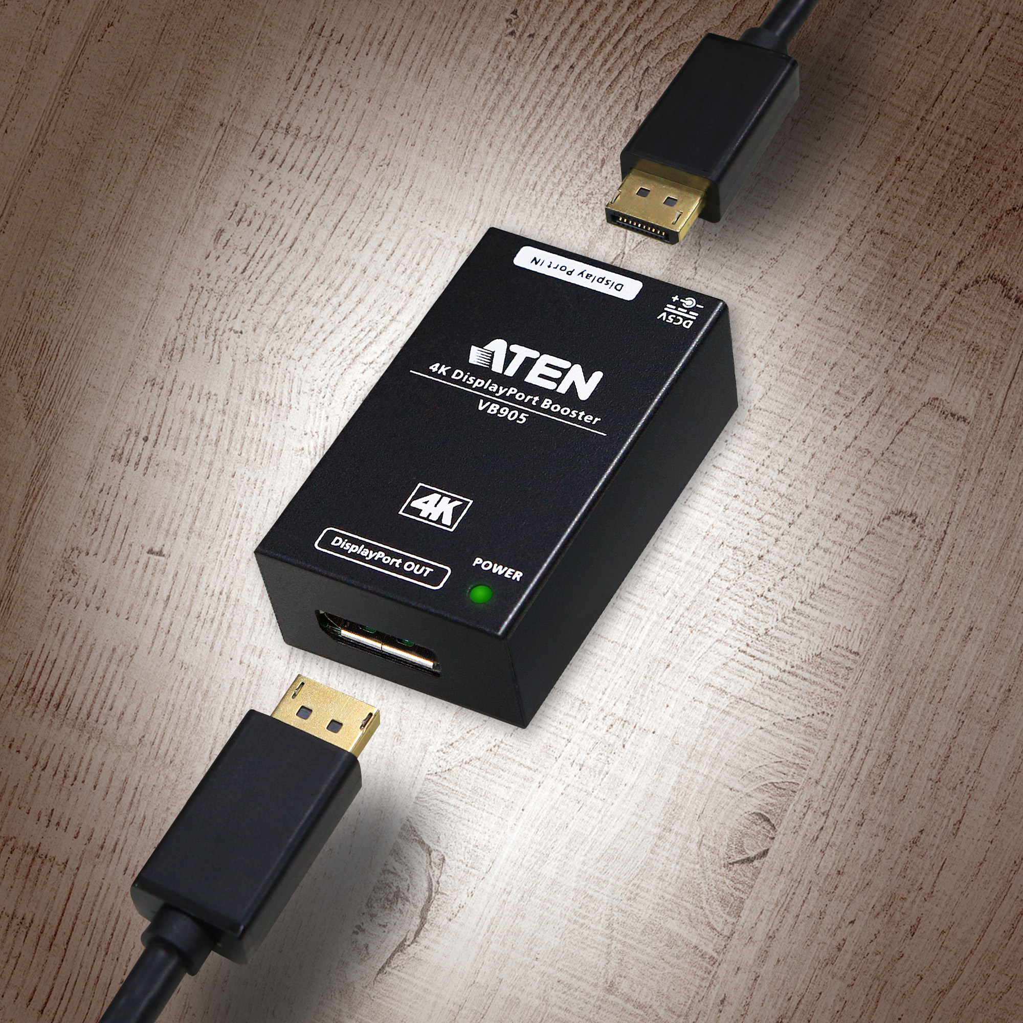 ATEN VB905 4K DisplayPort Booster, Signal-Verstärker um bis 5m, kaskadierbar ATEN VB905 4K DisplayPort Booster, Signal-Verstärker um bis 5m, kaskadierbar – Bild 4