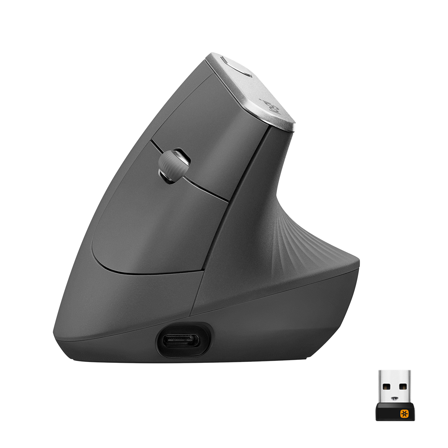 Logitech MX Vertical Wireless Maus schwarz Logitech MX Vertical Wireless Maus schwarz