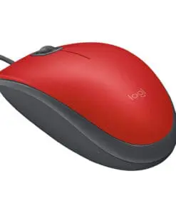 Alternative view of Logitech M110 SILENT Wireless Maus rot