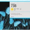 HP 738 300-ml Gelb DesignJet Tintenpatrone