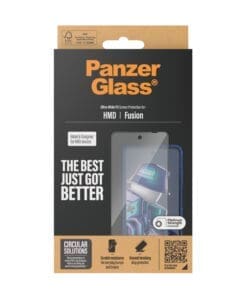 PanzerGlass Screen Protector w. Black Frame HMD Fusion / UWF PanzerGlass Screen Protector w. Black Frame HMD Fusion / UWF – Bild 3