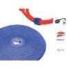 Label-The-Cable Roll, LTC PRO 1240, doppelseitige Klettbandrolle, 25m, gelb