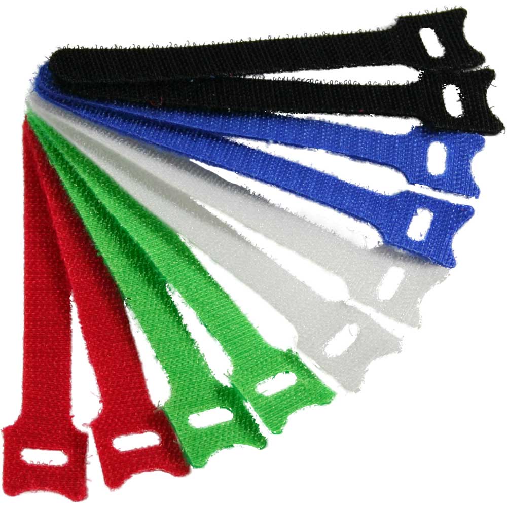 InLine® Kabelbinder 12x330mm, Klett-Verschluss, 10er, 5 versch. Farben, mehrfarbig InLine® Kabelbinder 12x330mm, Klett-Verschluss, 10er, 5 versch. Farben, mehrfarbig