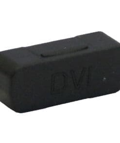 InLine® Staubschutz, für DVI Buchse, schwarz, 50er Pack, schwarz