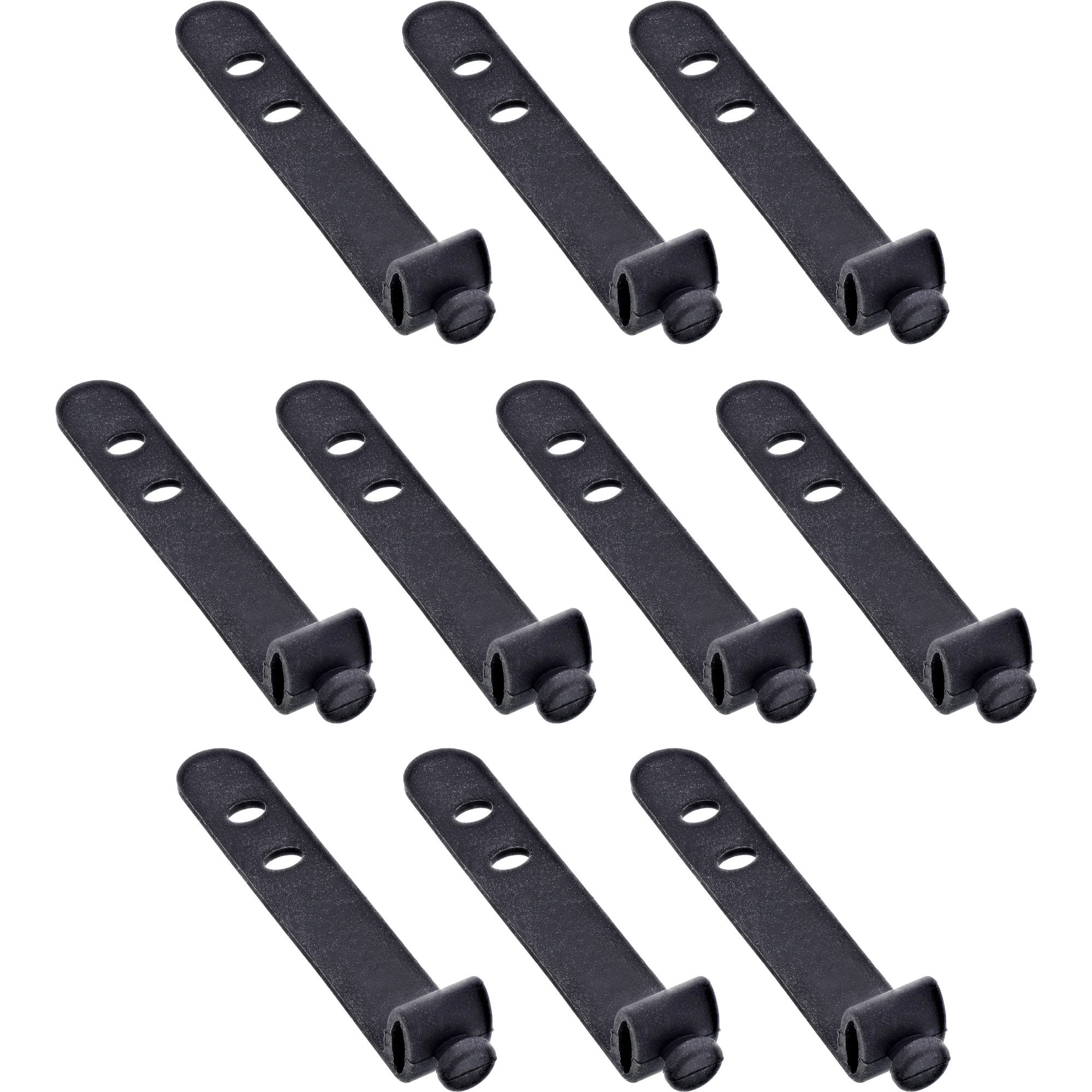 10er Pack InLine® Kabelbinder Silikon, wiederverschließbar, 65x10mm, schwarz 10er Pack InLine® Kabelbinder Silikon, wiederverschließbar, 65x10mm, schwarz