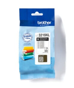 Brother Tintenpatrone LC-3219XLBK Schwarz (ca. 3000 Seiten)