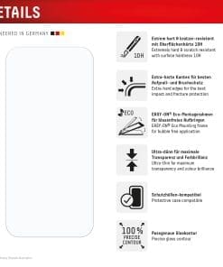Alternative view of DISPLEX Panzerglas 10H inklusive Handyhülle transparent für Google Pixel 9a