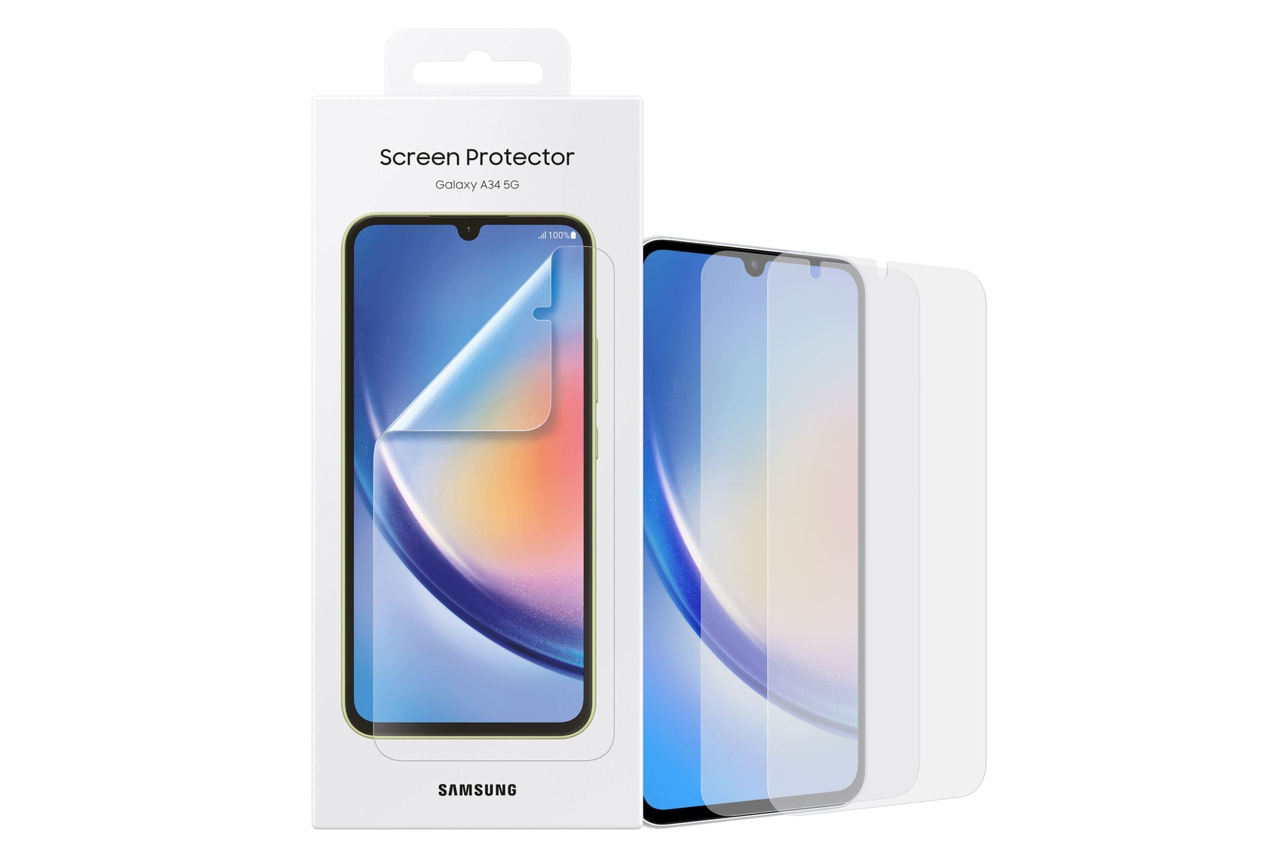 Samsung Screen Protector für Galaxy A34 5G, Transparent Samsung Screen Protector für Galaxy A34 5G, Transparent – Bild 4