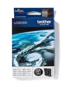 Brother Tintenpatrone LC-985BK Schwarz (ca. 300 Seiten)