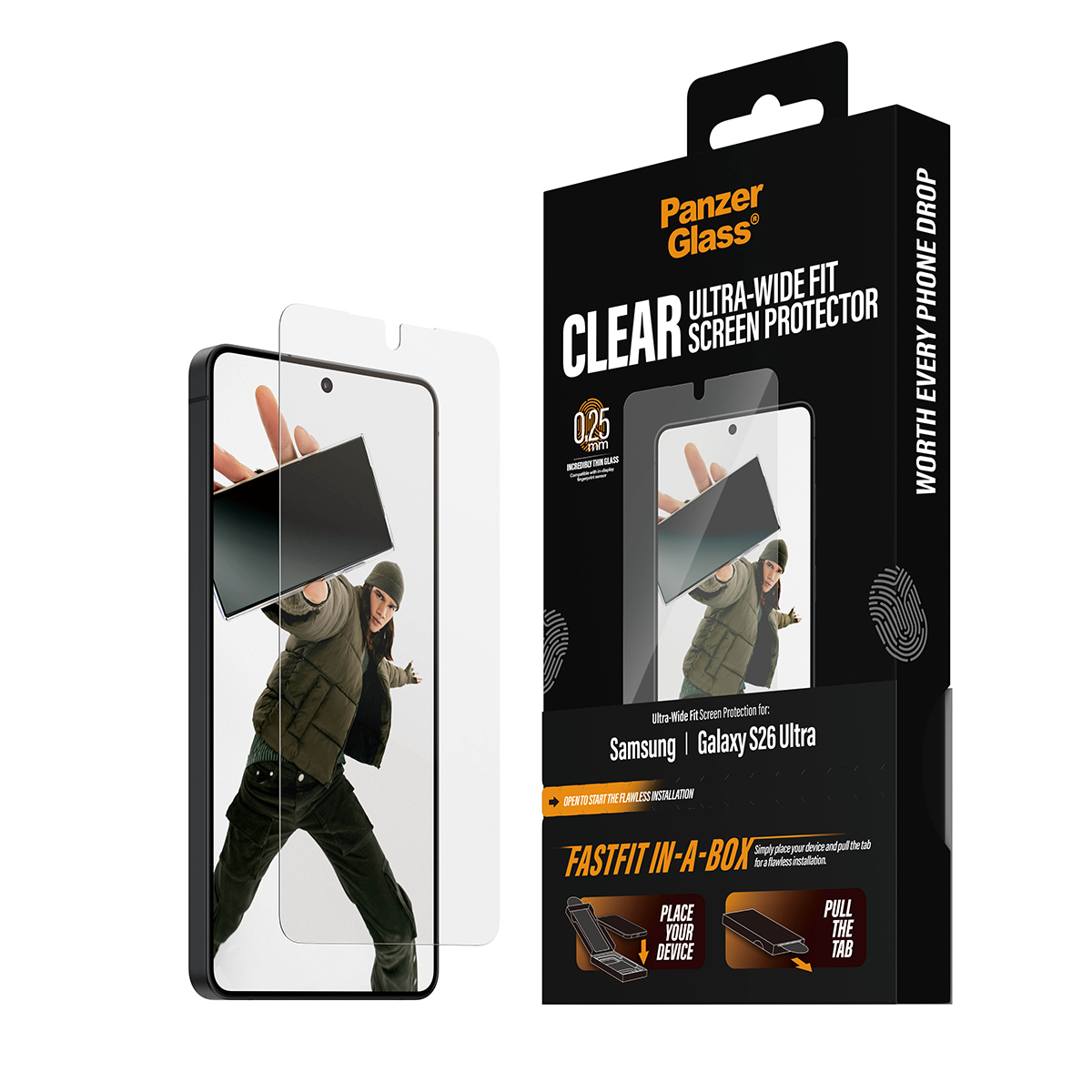 PanzerGlass Screen Protector Samsung Galaxy S26 Ultra/Fastfit PanzerGlass Screen Protector Samsung Galaxy S26 Ultra/Fastfit – Bild 6