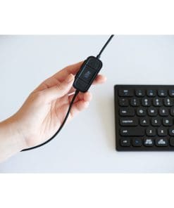 Alternative view of Kensington H2000 USB-C & USB-A Over-Ear Headset